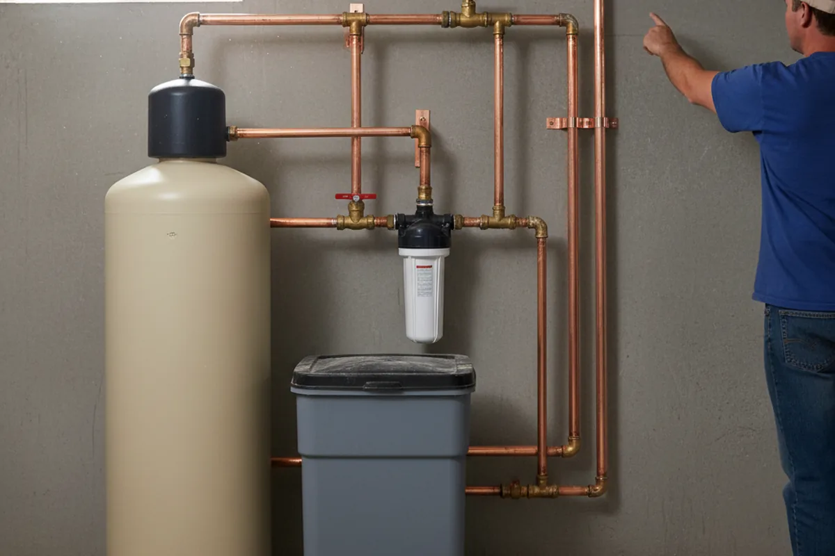 Whole-house water treatment system installed in Nuremberg